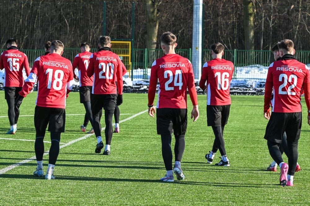 Resovia zremisowała w sparingu z Górnikiem Łęczna (fot. cwks-resovia.pl)