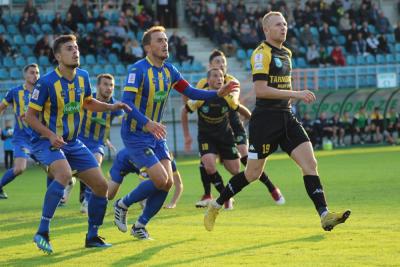 Siarka Tarnobrzeg zremisowała z Elaną Toruń (fot. Radosław Kuśmierz)