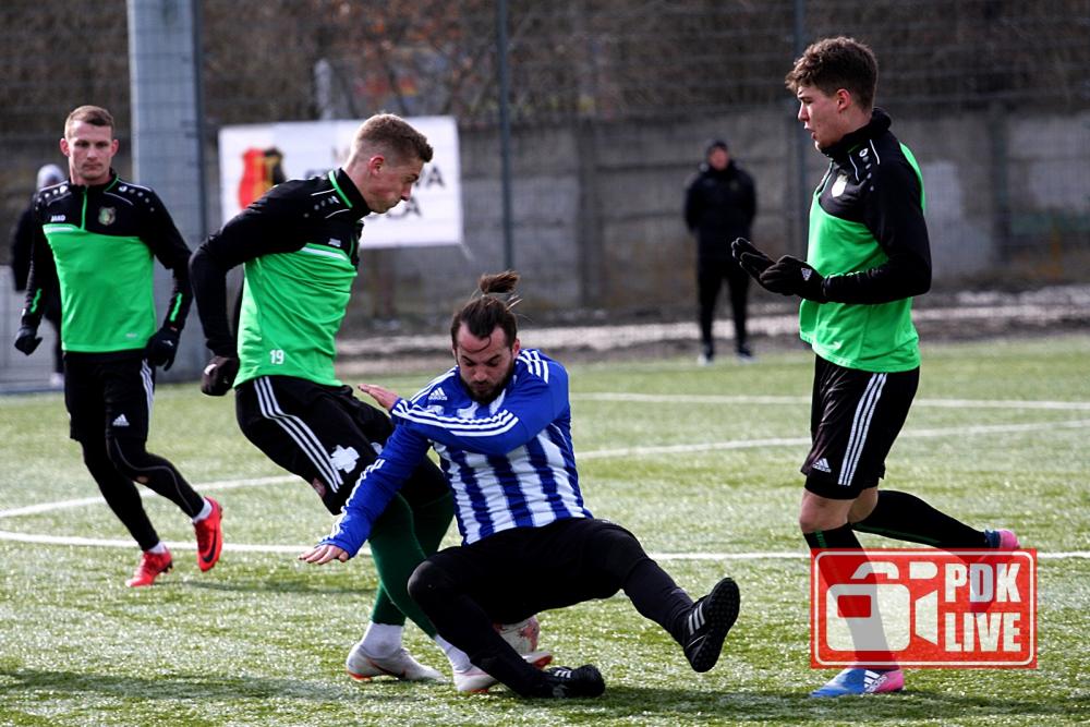 Sokół Sieniawa pokonał Stalówkę w sparingu (fot. Radosław Kuśmierz)
