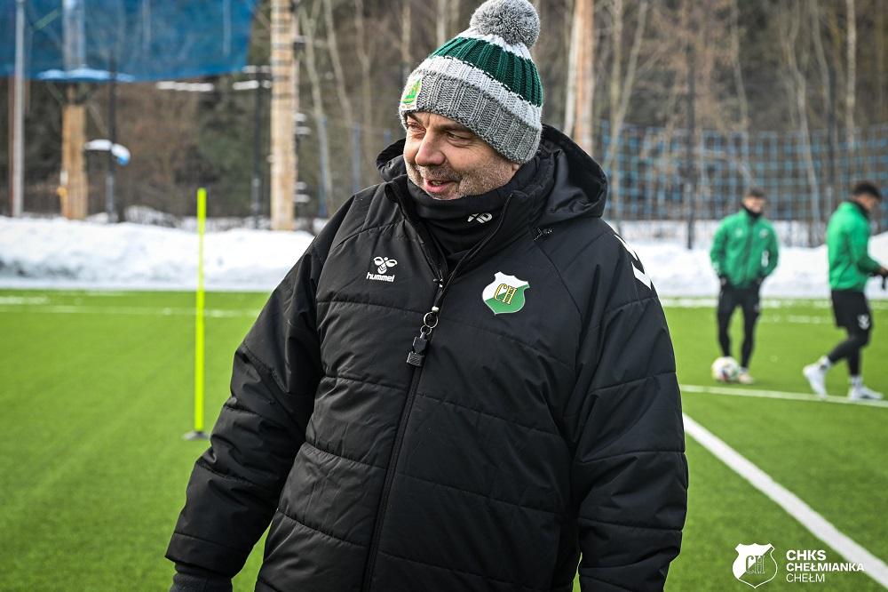 Ireneusz Pietrzykowski wierzy, że Chełmianka Chełm jest gotowa na awans do II ligi! (fot. Chełmianka)