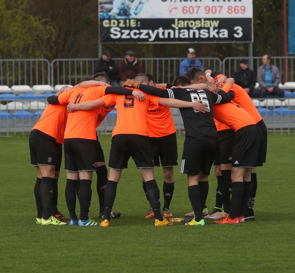 Piłkarze Piasta Tuczempy także odwołali swoje spotkanie (fot. Patryk Górecki)
