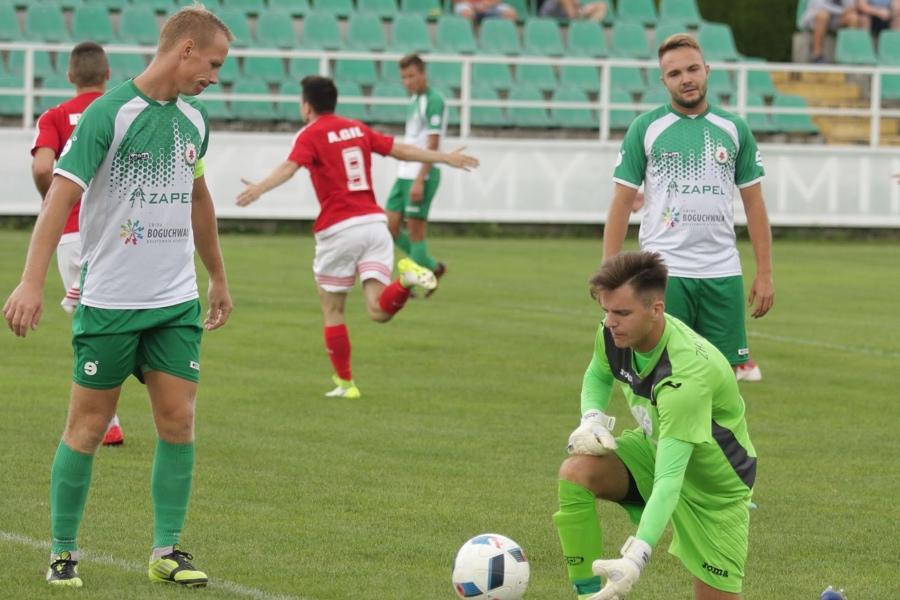 Izolator uległ Hetmanowi w sparingu (fot. Bartosz Kabala)