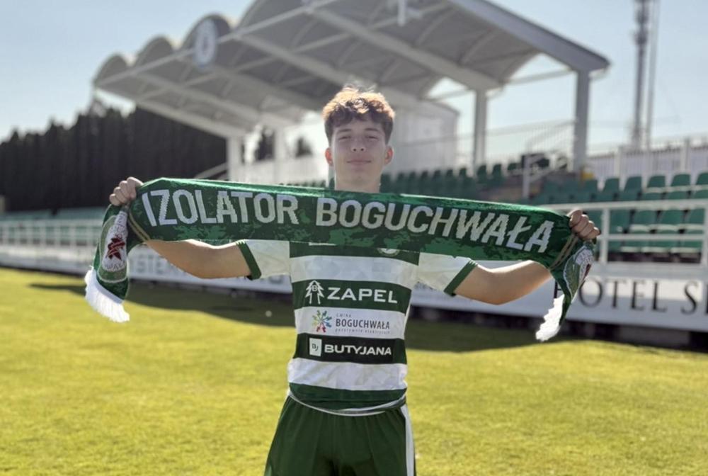 Igor Borowiec nowym zawodnikiem Izolatora Boguchwała (fot. Izolator Boguchwała)