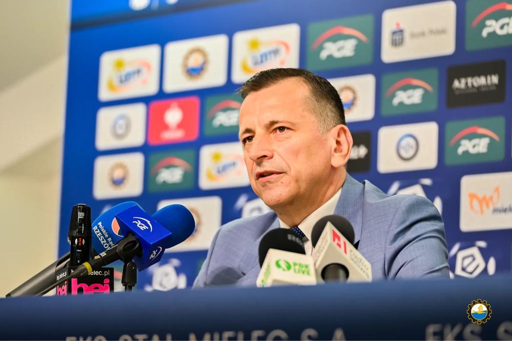 Na zdjęciu Jack Klimek, prezes FKS Stali Mielec (fot. stalmielec.com)