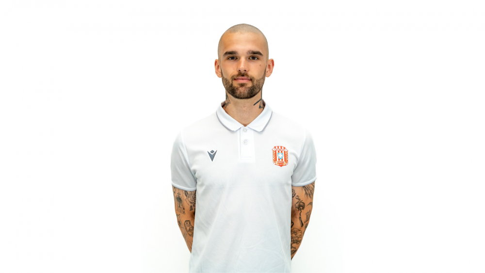 Jakub Kurek w sztabie szkoleniowym Resovii (fot. Resovia)