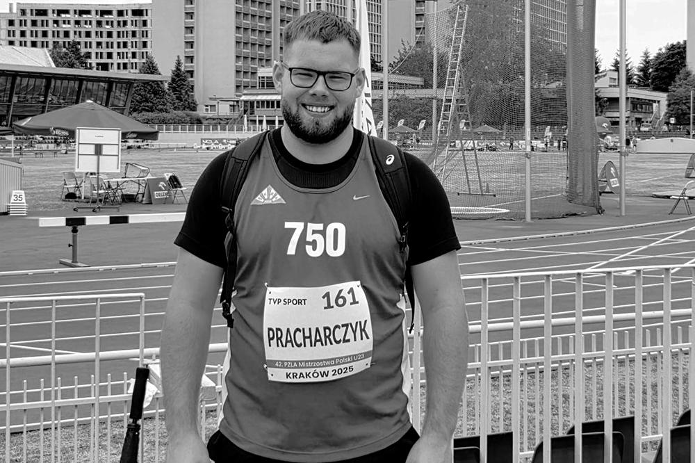 Jakub Pracharczyk zmarł mając zaledwie 20 lat (fot. Facebook / Pracharczyk-Hammer Throw)
