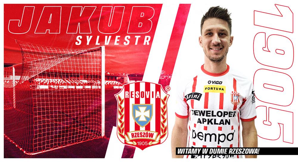 Jakub Sylvestr zasilił szeregi pierwszoligowej Apklan Resovii (fot. cwks-resovia.pl)