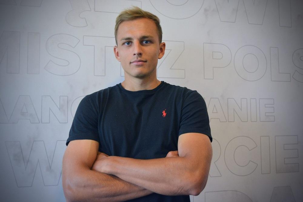 Jakub Banach będzie piłkarzem Stali Stalowa Wola! (fot. Garbarnia Kraków)