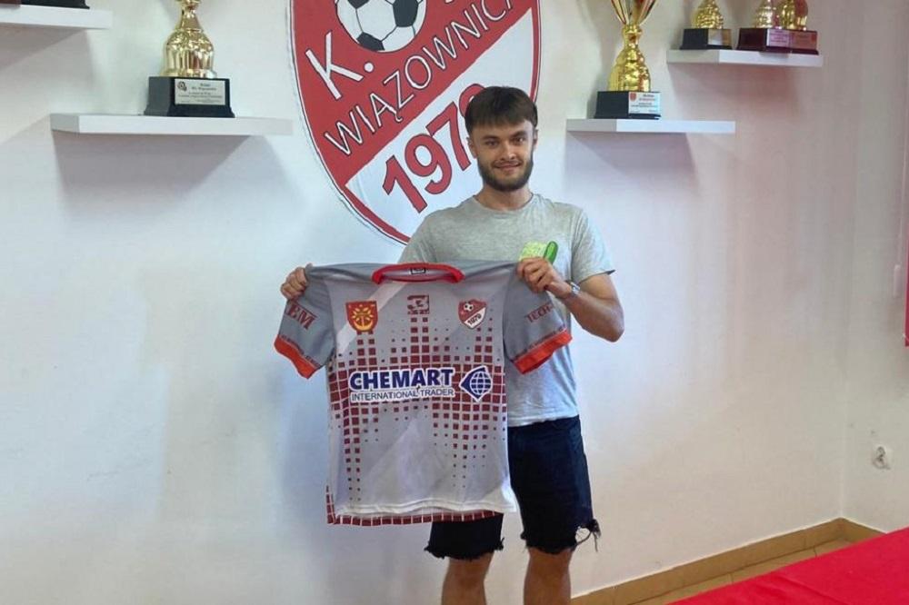 Jakub Kądziołka nie będzie grał w KS Wiązownica w rundzie wiosennej. (fot. KS Wiązownica)