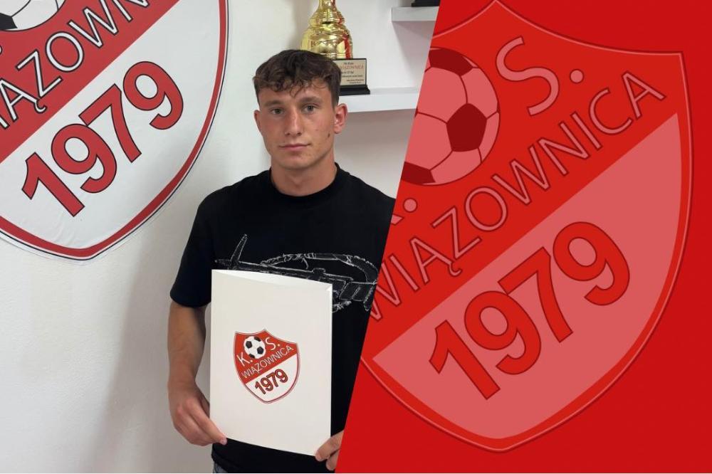 Jakub Piątek wypożyczony KS Wiązownica (fot. KS Wiązownica)