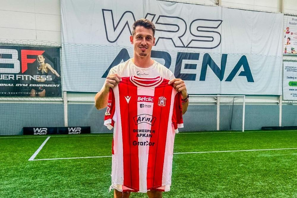 Jan Silny został nowym napastnikiem Resovii! (fot. Resovia)