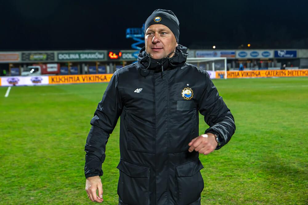 Na zdjęciu Janusz Niedźwiedź, były trener Stali Mielec (fot. stalmielec.com)