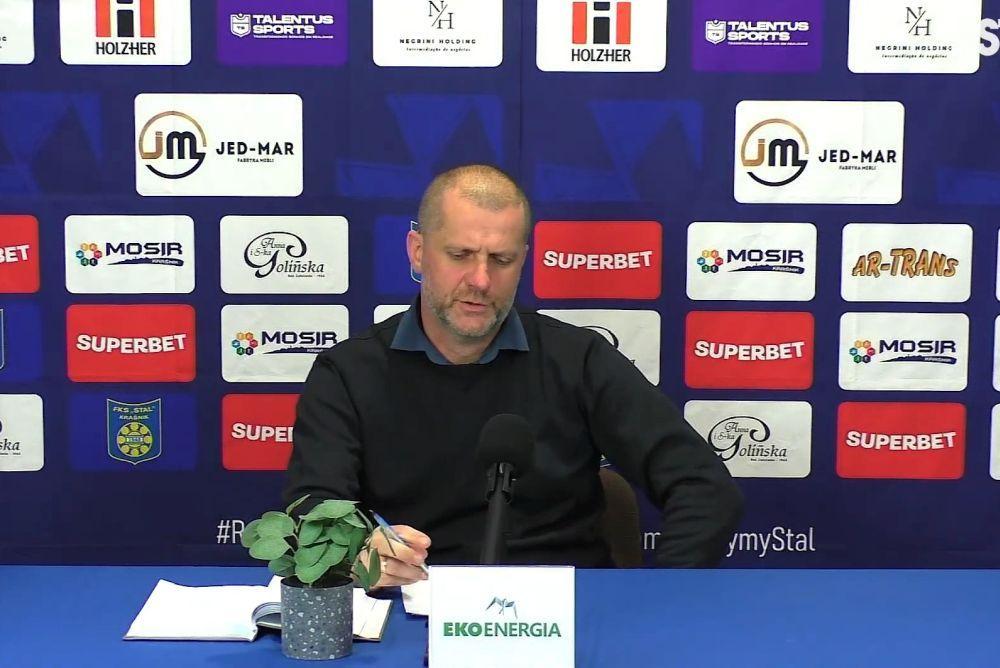 Marcin Jędrasik w szczerym oświadczeniu (fot. Stal Kraśnik)