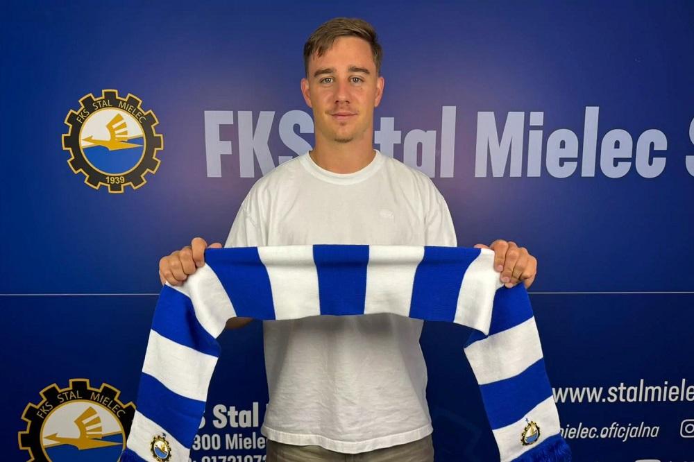 Jost Pisek nowym piłkarzem FKS Stali Mielec! (fot. Stal Mielec)