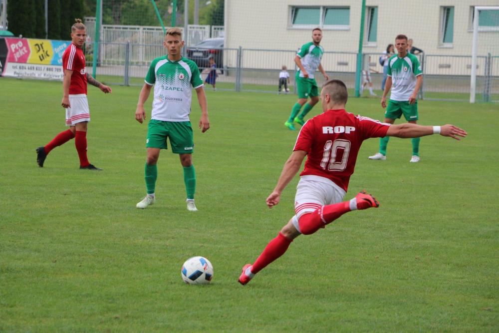 Kacper Rop w rundzie jesiennej zdobył 9 bramek dla KS-u Wiązownica. (fot. Natalia Styś)