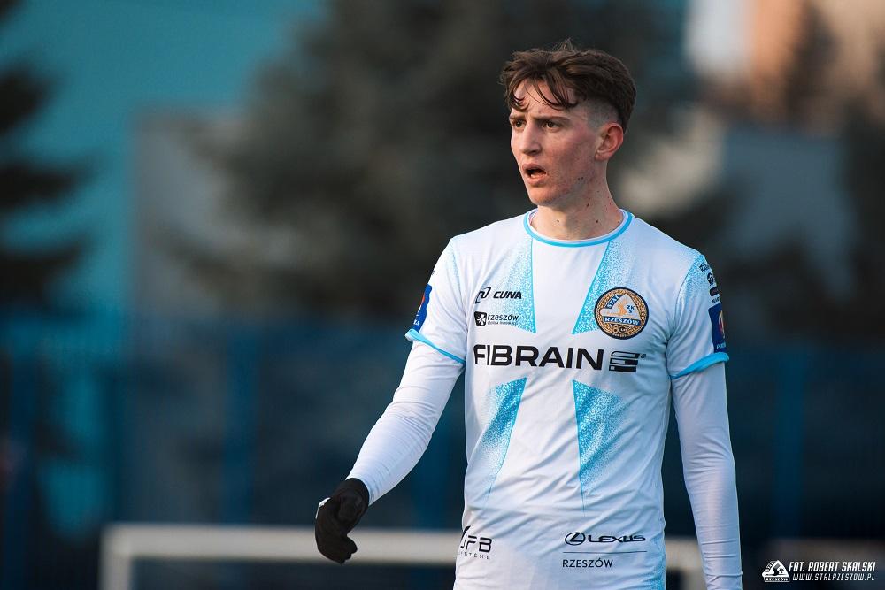 Kacper Paśko rundę wiosenną spędzi w Sandecji Nowy Sącz! (fot. Stal Rzeszów)