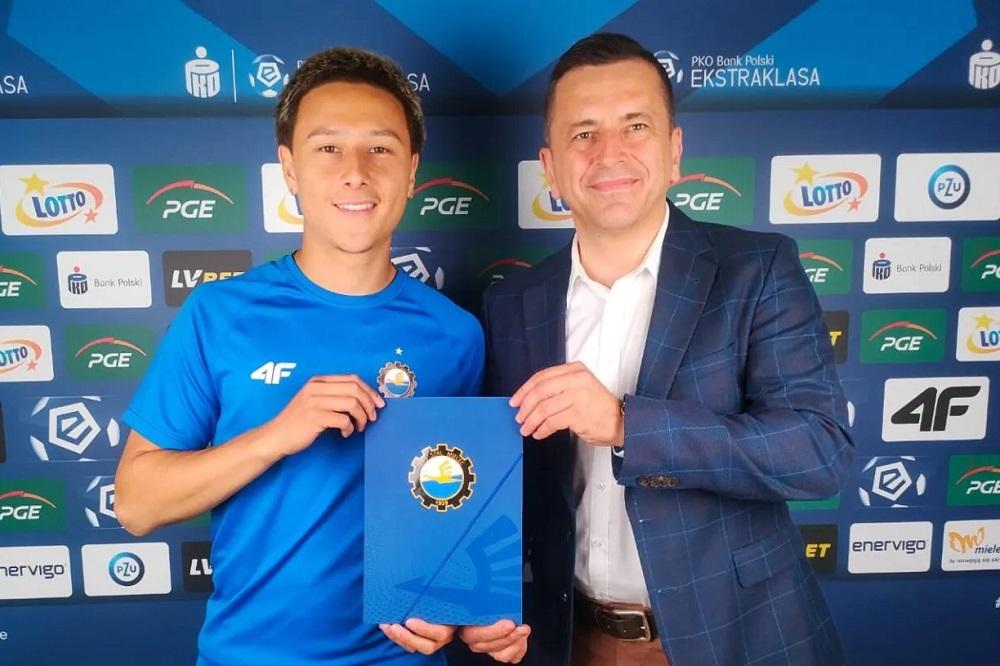 Kai Meriluoto w sezonie 2023/24 będzie piłkarzem Stali Mielec! (fot. Stal Mielec)