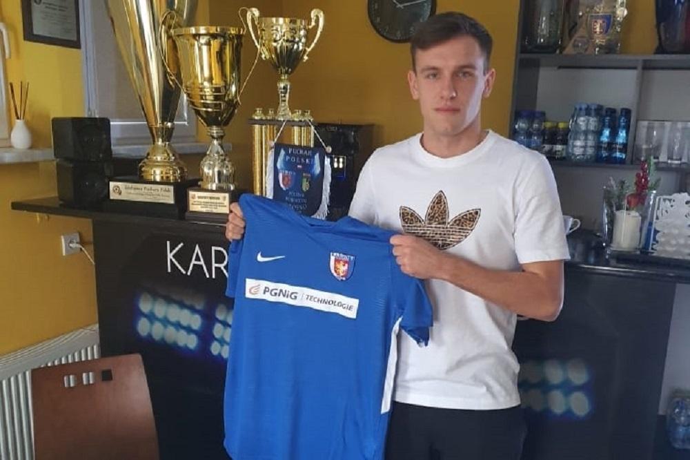 Kamil Matofij rundę wiosenną spędzi w Karpatach Krosno. (fot. Karpaty Krosno)