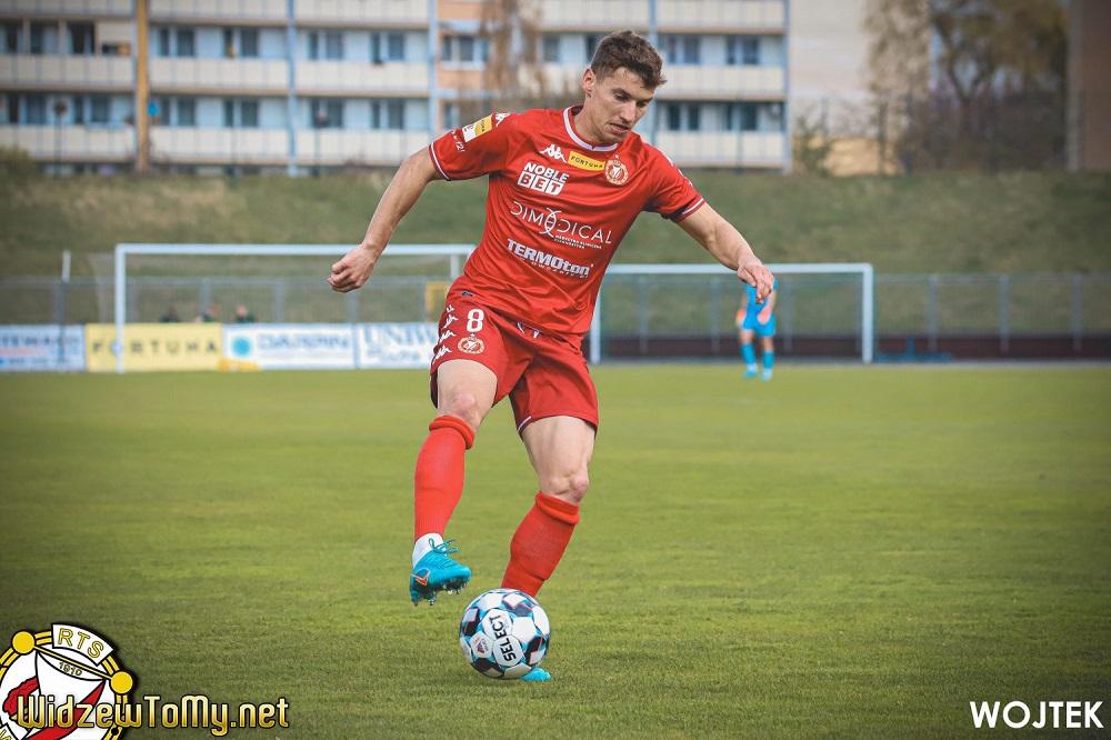 Karol Danielak ma zostać piłkarzem Wieczystej Kraków! (fot. Widzew To My)