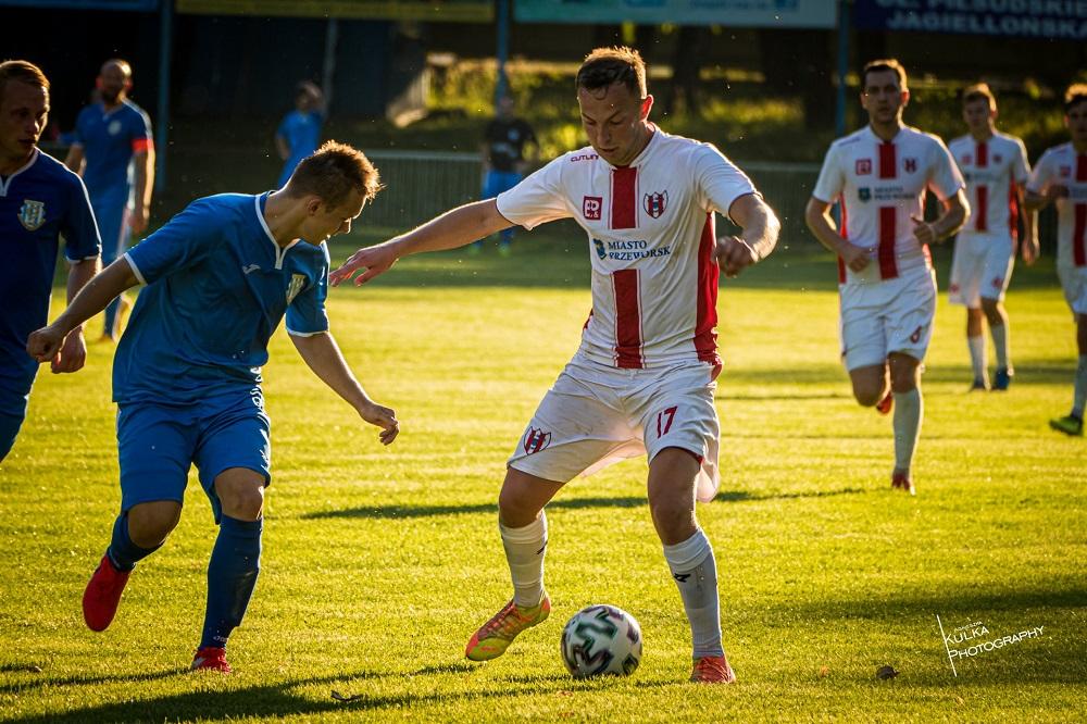 Karol Wilk powrócił do Orła Przeworsk po półrocznym wypożyczeniu do Stali Nowa Dęba. (fot. Agnieszka Kulka)