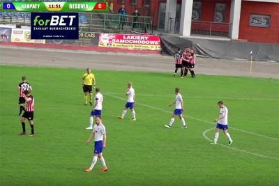 Resovia wygrała w Krośnie z Karpatami