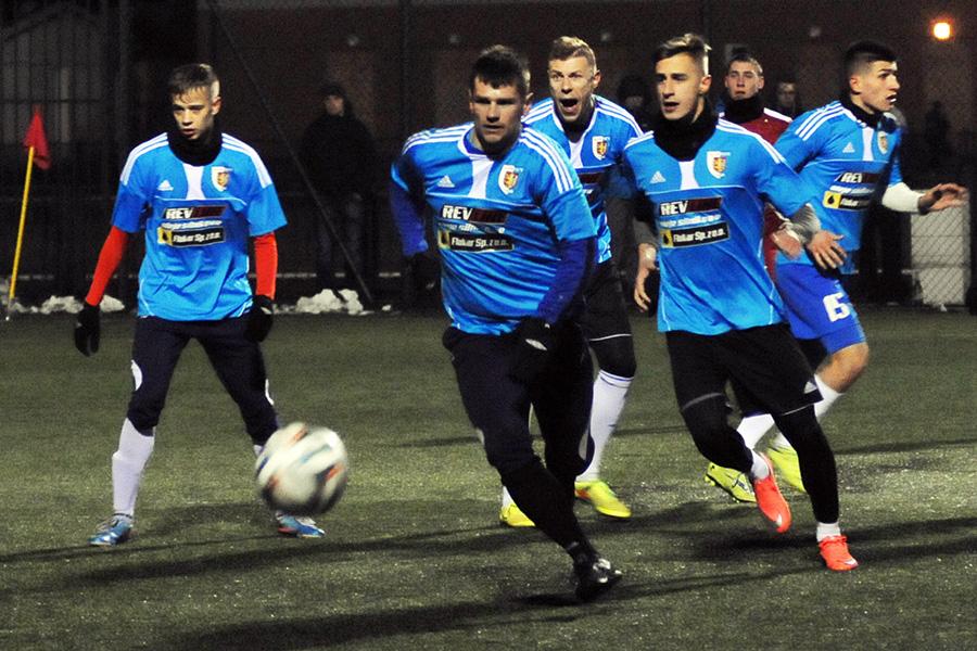 Piłkarze Karpat Krosno zmierzyli się w sparingu z Garbarnią Kraków (fot archiwum)