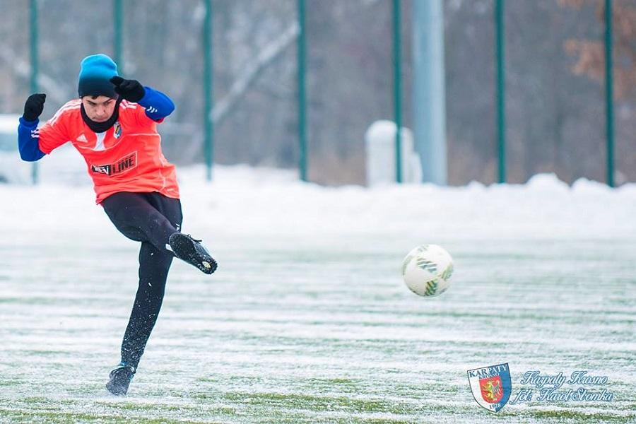 Karpaty Krosno pokonały KS Pilzno 4-2. (fot. Karol Słomka/Karpaty Krosno)