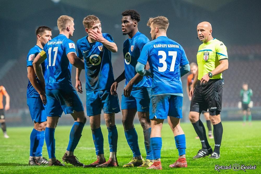 Karpaty Krosno z jednym punktem na początek rundy (fot. Konrad Kwolek)