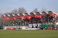 Oprawa kibiców na meczu Stal Stalowa Wola - Widzew Łódź [ZDJĘCIA]