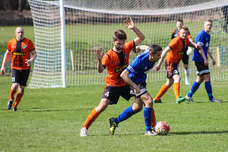 Błękitni Ropczyce w niebieskich strojach (fot. archiwum)