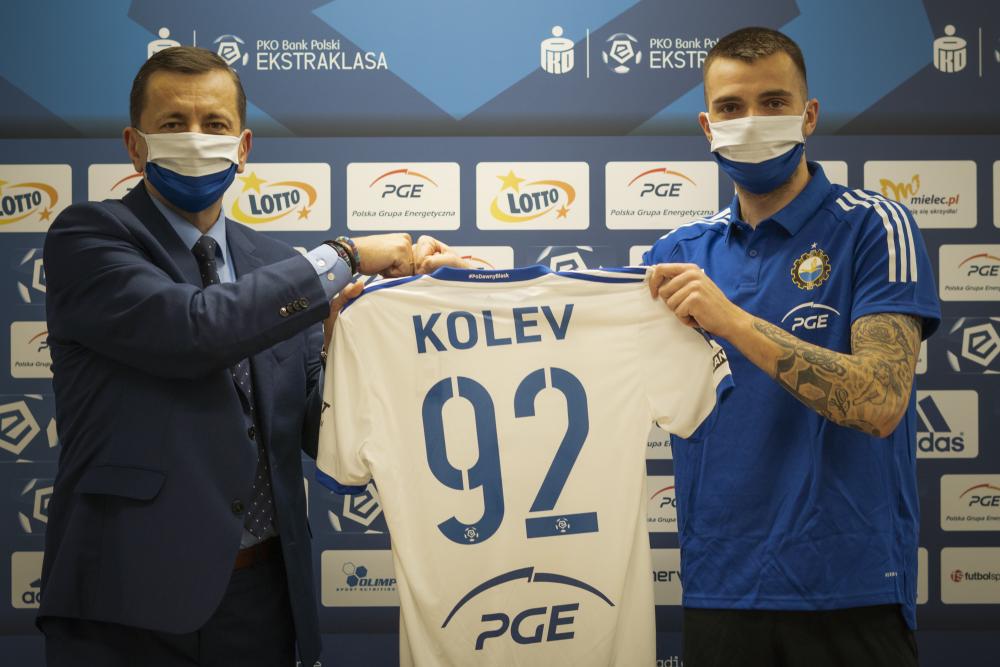 Aleksandar Kolev wrócił do PGE Stali Mielec (fot. PGE Stal Mielec)