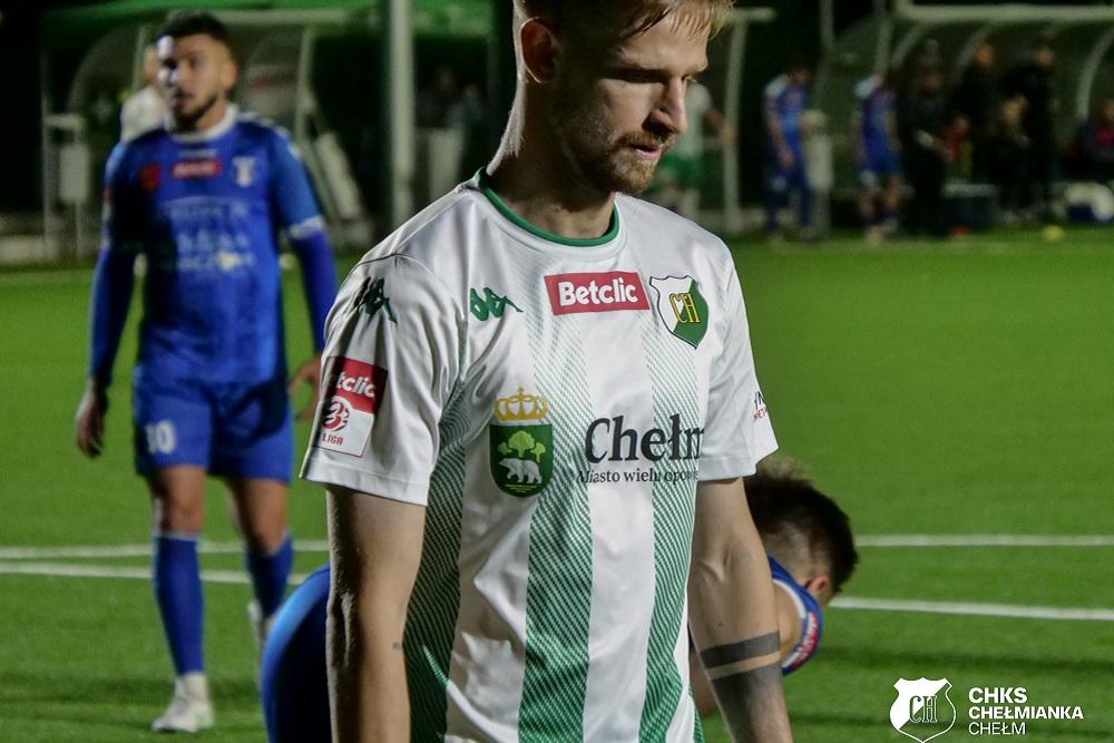 Bartłomiej Korbecki ma jeszcze rok kontraktu z Chełmianką Chełm! (fot. Chełmianka Chełm)