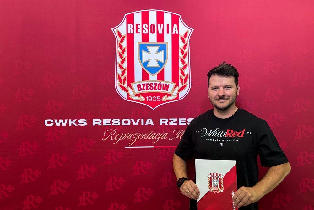  Kamil Król dołączył do sztabu Resovii (fot. Resovia)