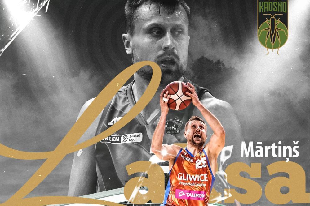 Martins Laksa dołączył do Miasta Szkła Krosno (fot. Miasto Szkła Krosno)