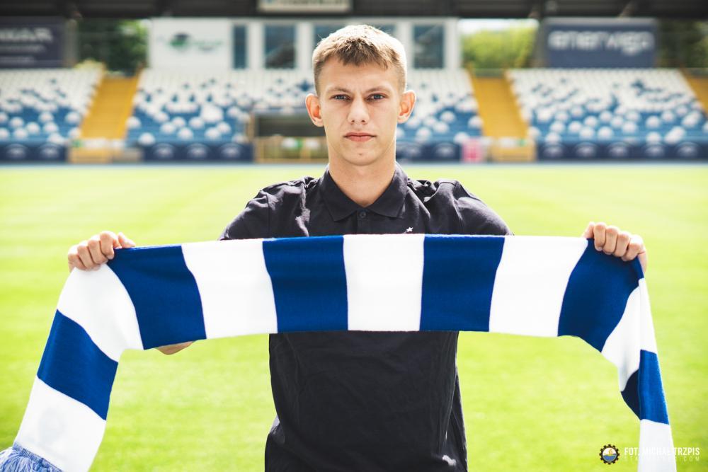 Krystian Kardyś wraca do Stali Mielec! (fot. Michał Trzpis/PGE FKS Stal Mielec)