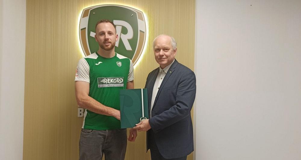 Krystian Wrona związał się z Rekordem Bielsko-Biała. Fot. https://bts.rekord.com.pl/