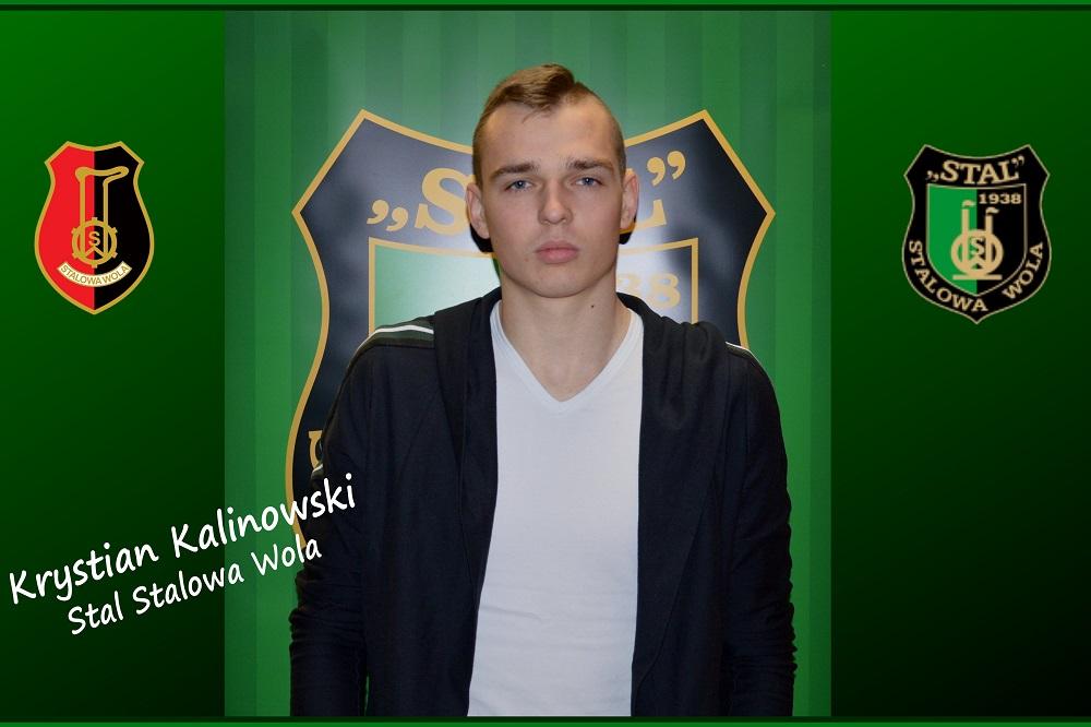 Krystian Kalinowski podpisał roczny kontrakt z Stalą Stalowa Wola. (fot. stal1938.pl)