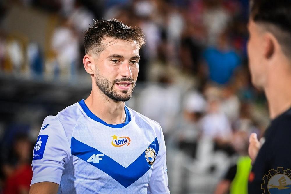 Krzysztof Wołkowicz może trafić do Polonii Bytom (fot. FKS Stal Mielec S.A.)