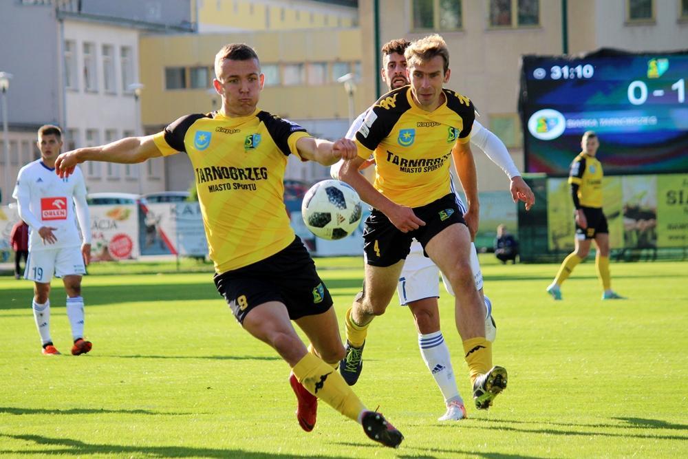 Krzysztof Ropski (na zdjeciu) zdobył kolejne dwie bramki w 3 lidze gr. IV. (fot. archiwum)