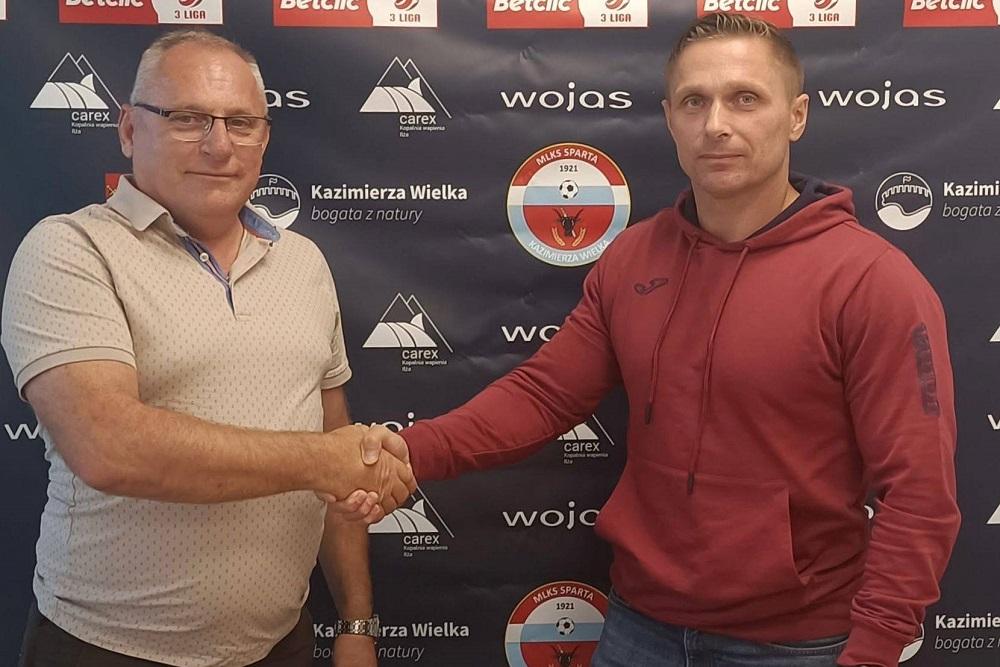 Krzysztof Trela został trenerem Sparty Kazimierza Wielka! (fot. Sparta)