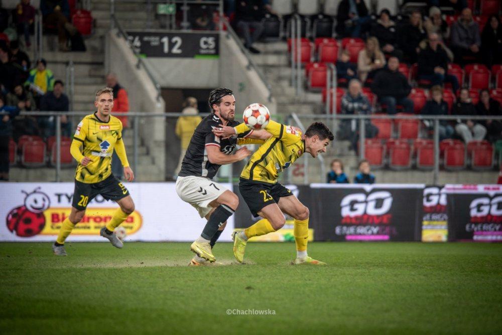 Transmisja meczu Wieczysta Kraków - Miedź Legnica, 09.05.2026 (fot. @Chachlowska / kswieczysta.com)