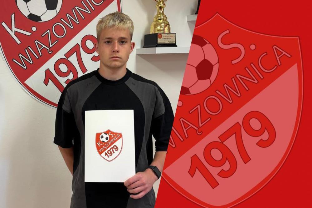 Adam Łamasz nowym bramkarzem KS Wiązownica (fot. KS Wiązownica)