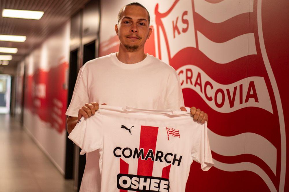 Kacper Jodłowski nowym zawodnikiem Cracovii II (fot. Cracovia)