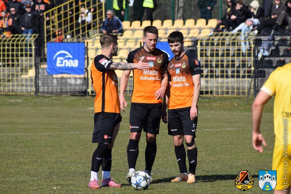 Transmisja meczu KSZO Ostrowiec Świętokrzyski - Avia Świdnik, 21.03.2026 (fot. Patryk Wesołowski / KSZO Ostrowiec Świętokrzyski)