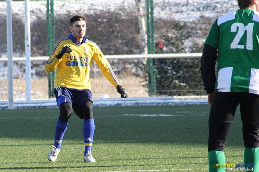 Dawid Kubowicz (na zdjęciu po lewej) wzmocni 2 ligową Siarkę Tarnobrzeg (fot.arka.gdynia.pl)