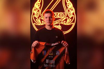 Kyrylo Senko przeniósł się z Cosmosu Nowotaniec do KSZO Ostrowiec (fot. kszo1929ostrowiec.pl)