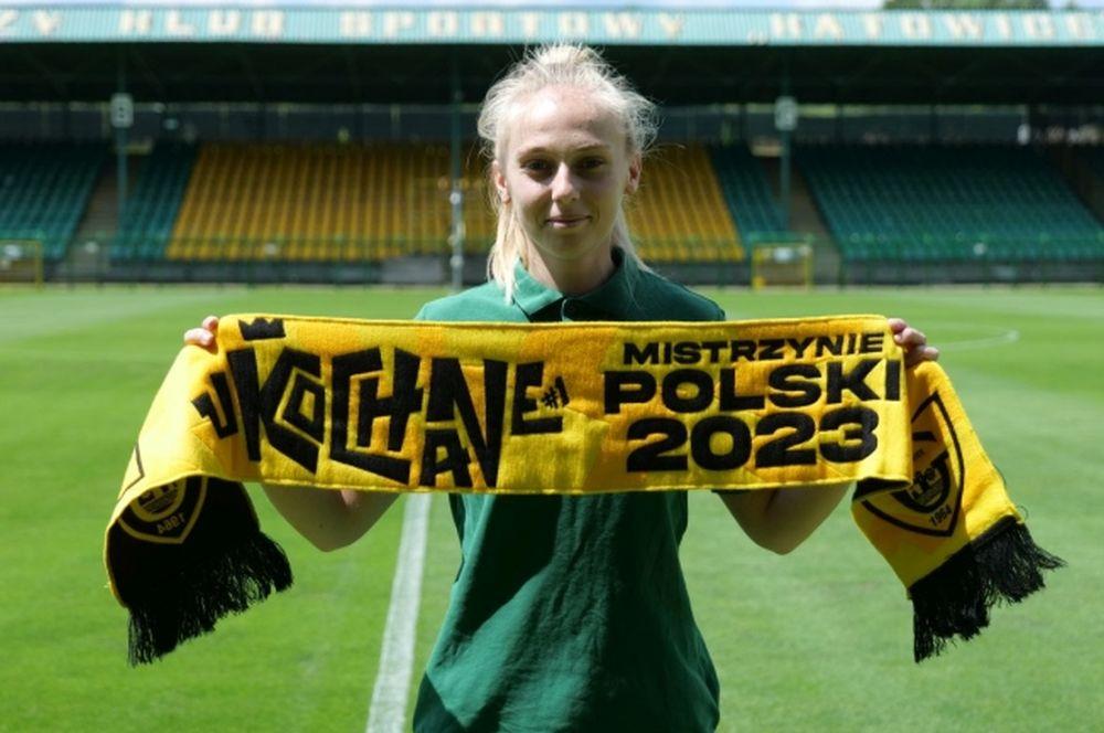 Karolina Bednarz będzie grać w Ekstralidze! (fot. GKS Katowice)