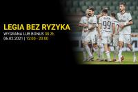 Zakład bez ryzyka na mecz Legia Warszawa – Raków Częstochowa [30 PLN]