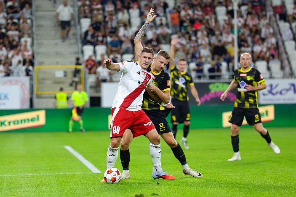 ŁKS Łódź zremisował z Wieczystą Kraków. (fot. Artur Kraszewski)