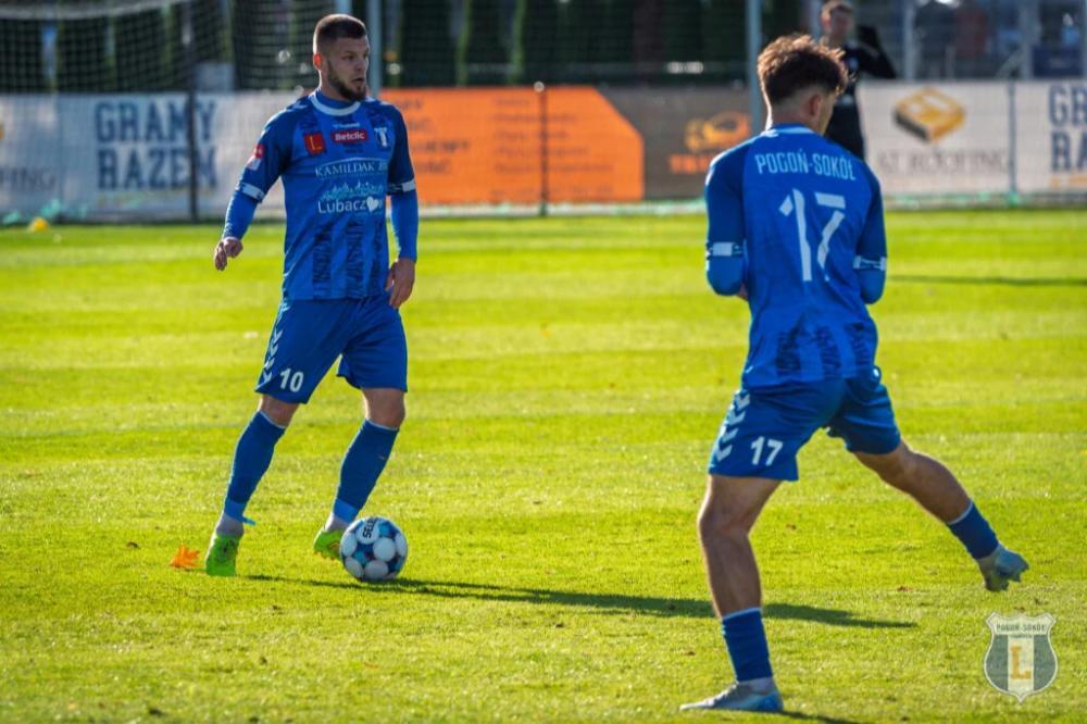Pogoń-Sokół Lubaczów zremisowała z Wisłą II Kraków (fot. Pogoń-Sokół Lubaczów)